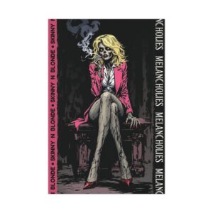SKINNY 'N' BLONDE  POSTER